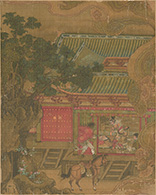 唐僧取経図冊　上冊のうち　元時代（14世紀）　画像提供：京都国立博物館　※頁替えあり