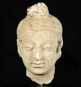 Stucco Buddha Head