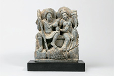 ファッロー・アルドクショー並坐像　ガンダーラ　２～３世紀　龍谷大学