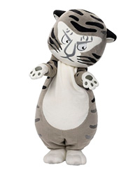 トラりんによるグリーティング