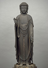 木造 阿弥陀如来立像　鎌倉時代 13世紀　真如堂一山 喜運院