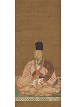 足利義輝像　室町時代 16世紀　真正極楽寺 真如堂