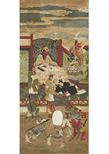 安倍晴明蘇生図　江戸時代 17世紀　真正極楽寺 真如堂