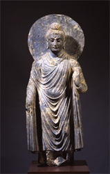 仏立像　ガンダーラ　2～3世紀